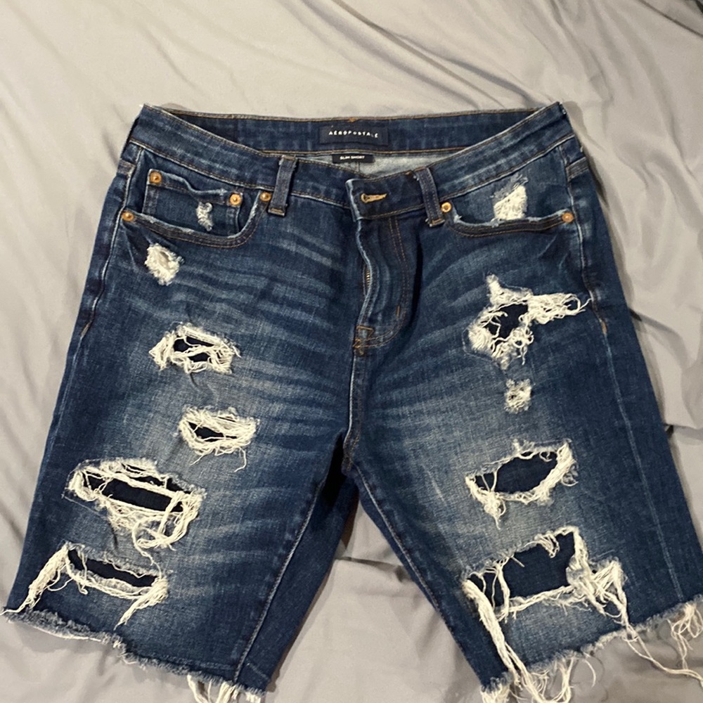 Men’s denim shorts